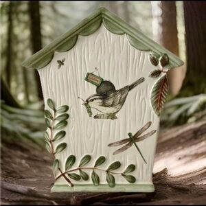 Vintage Pfaltzgraff Naturewood Bird House Trivet
